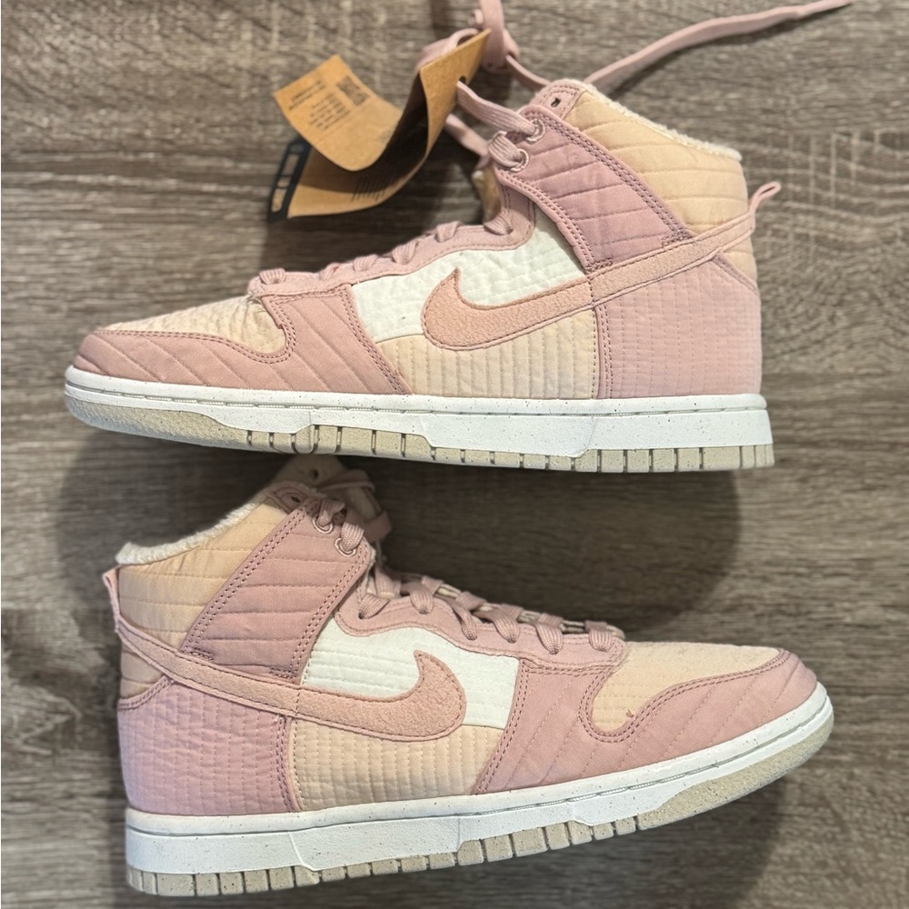 Nike Pink Dunk High LX Sneakers